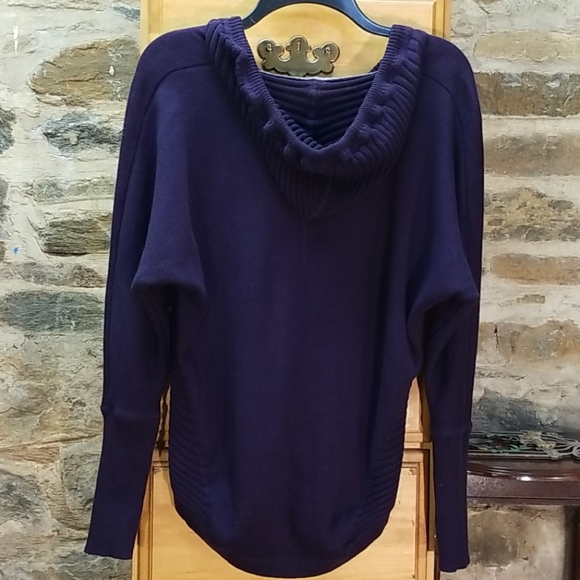 Dakini Purple Hooded Light Sweatshirt - Picture 2 of 2